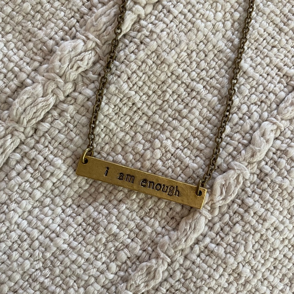 NWT Inspired Designs Affirmation Necklace